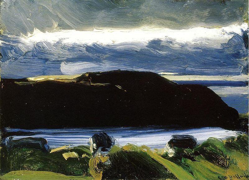 George Wesley Bellows Breaking Sky, Monhegan Spain oil painting art